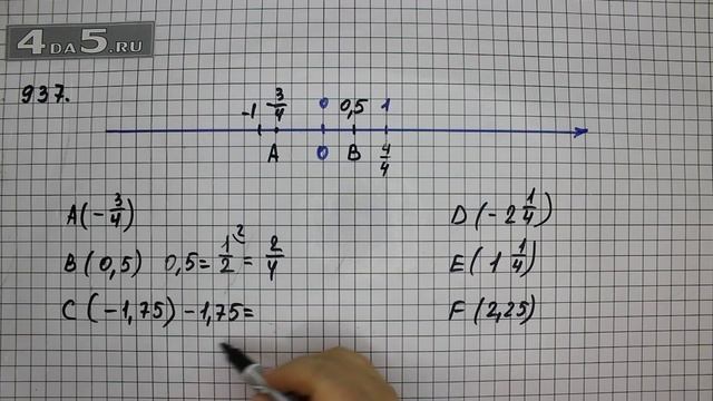Упражнение 48 Часть 2 (Задание 937) – Математика 6 класс – Виленкин Н.Я. смотреть онлайн