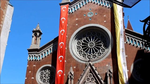 Площадь Таксим, Улица Истикляль, Галатская Башня. смотреть онлайн