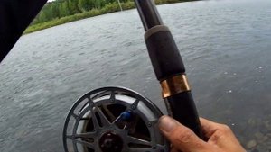 Клëв Хариуса ? и Перемена погоды☝. Ловля хариуса.