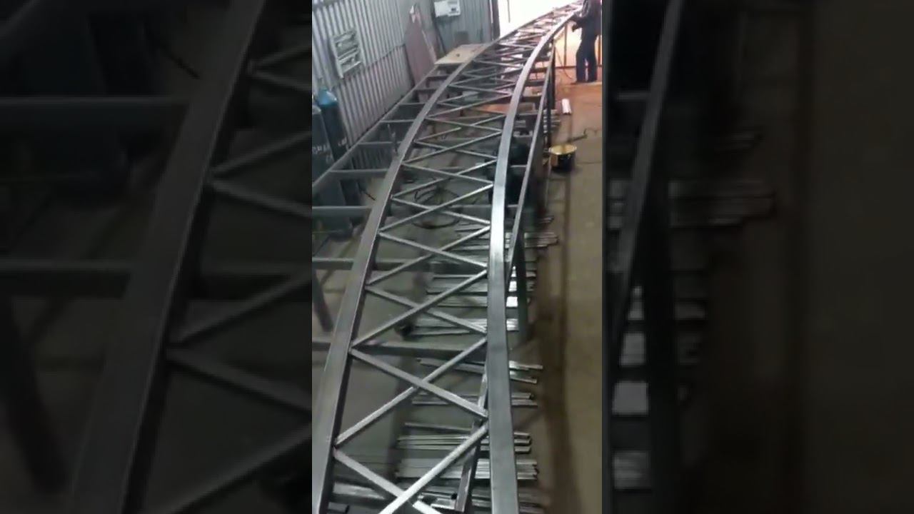 Изготовление большого навеса