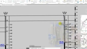 Построение инженерно-геологического разреза