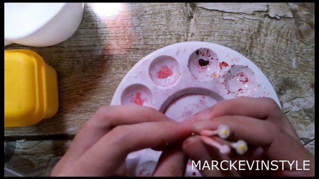 BOUGAINVILLEA FLOWER BUNCH (VARIEGATED WITH LEAVES) MADE WITH MACO PASTE Vlog 35 by Marckevinstyle смотреть онлайн