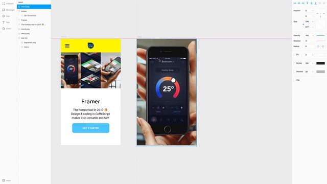 Prototyping in Framer - New Design / Code Workflow