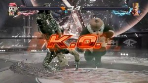 TEKKEN 7 - Panda Character Episode and Rage Art gameplay