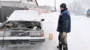 volvo 740gl 1987г 2,3 бензин. Оживление мертвеца, первый запуск!