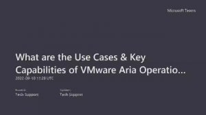 What are the Use Cases & Key Capabilities of VMware Aria Operations 8.10? | Management Pack | vROps