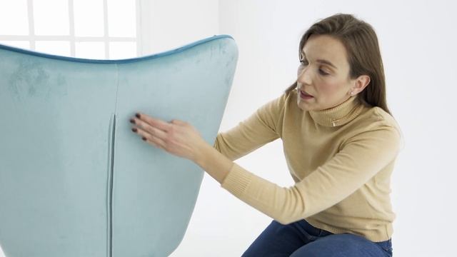 Кресло Манго в обивке из велюра. Жемчужина коллекции! / Удобное кресло для гостиной смотреть онлайн