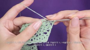 코바늘 레이스 케이프-329[Eng]-(Crochet collar)