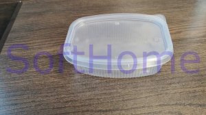 Контейнер одноразовый SoftHome 139*102 350 мл прозрачный
