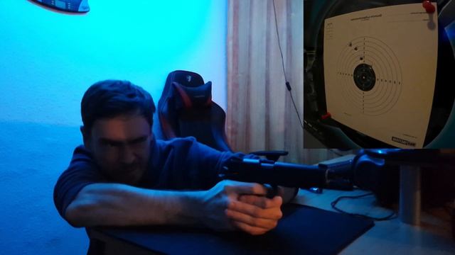 Пристрелка пистолета