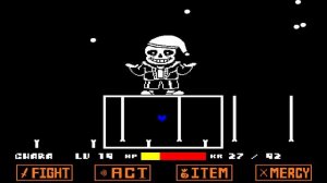 Undertale - Christmas Sans Fight by  Remaster_Productions