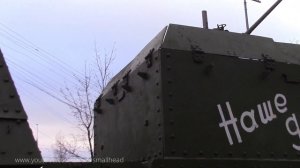 Железнодорожная артиллерийско - пулеметная и ПВО бронеплощадка