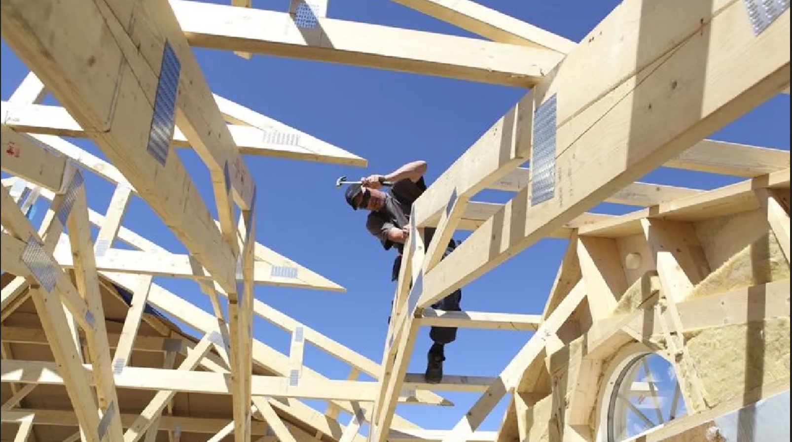 Невероятно быстрый способ строительства деревянного дома часть 4 - Готовый деревянный дом за 1 день смотреть онлайн