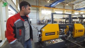 ОДИН РАЗ НАСТРОИТЬ И МОЖНО РАБОТАТЬ┃Автоматический ленточнопильный станок Beka-Mak BMSO-330С