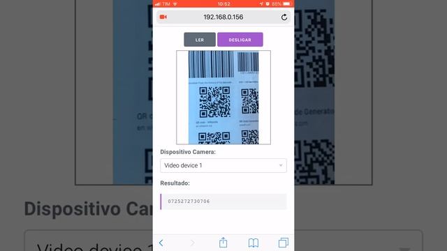 UNIGUI TOUCH - Barcode/ QRCODE (ANDROID and IOS)