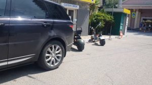 Алуштинский Троллейбус до Троллейбусная станция и проход к набережная 10 июня 2022г.