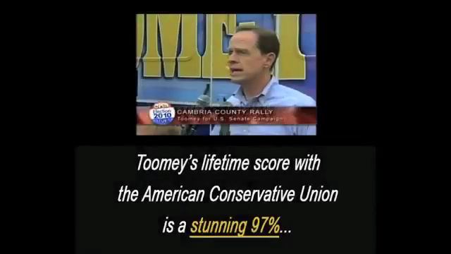 Pat Toomey says he's just like Rick Santorum смотреть онлайн