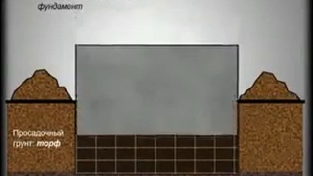 строительство столбчатого фундамента смотреть онлайн