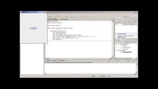 Chapter 11 ( Lesson 9: Understanding Swing Event Listeners) смотреть онлайн