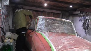 Перакрасил Москвич 2140