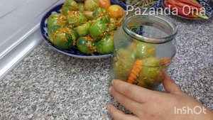 PREPARING TOMATO PICKLE FOR THE WINTER // САЛЁНЫЕ ПОМИДОР РЕЦЕПТ // КУК ПАМИДОР ТУЗЛАШ // Tuzlamala