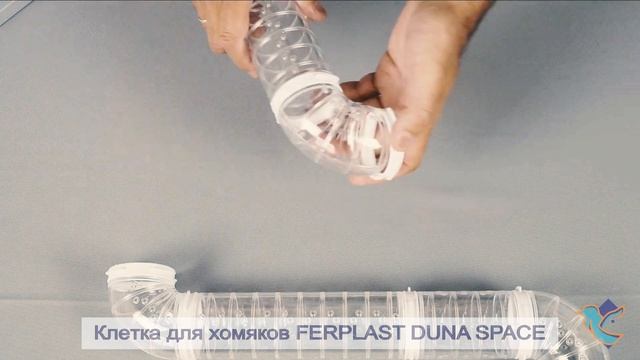 Клетка Duna Space для хомяков (двухэтажная) Ferplast смотреть онлайн