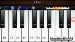 Как играть на пианино Титаник