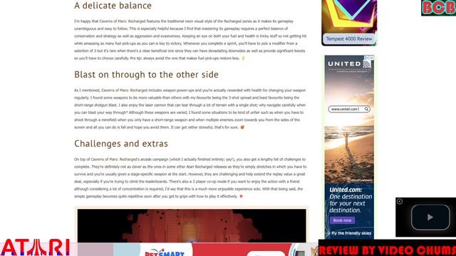 "Caverns of Mars: Recharged" is OUT NOW for #Atari #VCS! #Spoiler Special! Review by #VideoChums смотреть онлайн