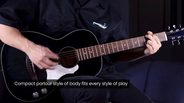 Art & Lutherie Roadhouse Q-Discrete Acoustic-Electric Guitar - Indigo Burst Quickview