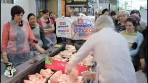 Продажи охлаждённого мяса