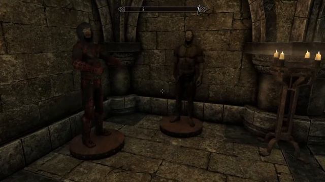 Skyrim - Creepy Living Mannequin смотреть онлайн