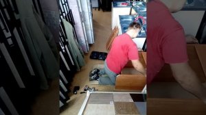 Сборка двустворчатой тумбы под мойку