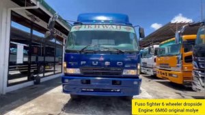 Fuso fighter 6 wheeler dropside Engine: 6M60 Original molye