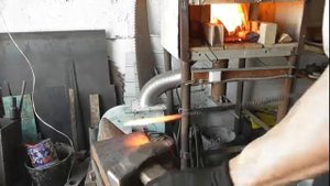 Нож из подшипника  Ч1  Ковка, отпуск, твердость