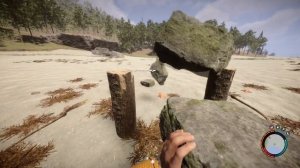 Sons Of The Forest | Быстрый дюп больших камней | Работает в Патче 06