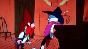 Classic Yosemite Sam vs Bugs Bunny