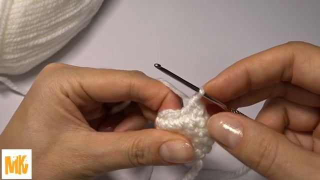 Ангел крючком на макушку елки ч.1 (авторский МК Светланы Кононенко)