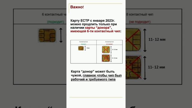 Карта водителя для тахографа ЕСТР