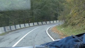 Осетия. Куртатинское ущелье. Дорога.