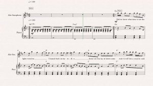 Alto Sax - Starman - David Bowie - Sheet Music, Chords, & Vocals