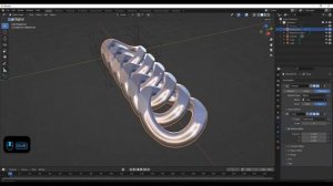 Создание Панцирной Цепи в Blender 3.12 (2.8+)