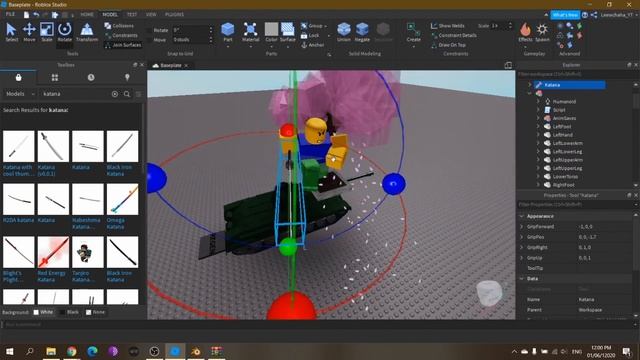 8K resolution ROBLOX GFX WALLPAPER TIMELAPSE | Roblox Studio | Blender смотреть онлайн