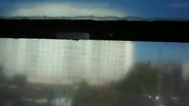 Южное Бутово - из окна надземного метро!
