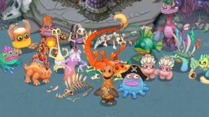 🦴 Bone Island Full Song 1080p 60fps | Остров Кости полная песня 1080p 60fps | My Singing Monsters