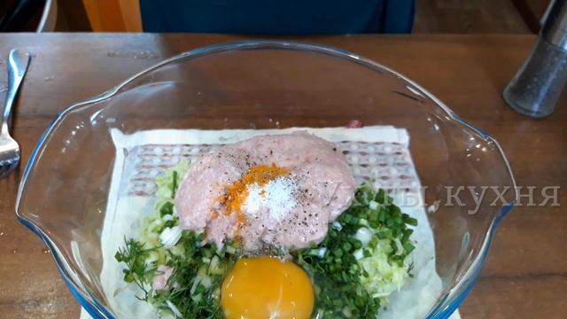 Сочная ЗАПЕКАНКА из кабачков и капусты на СКОВОРОДЕ