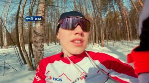 Счастье лыжника или тренировки на закатке в марте!