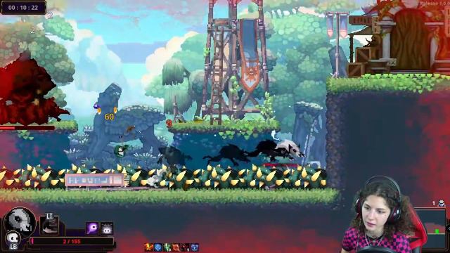 Я ЕСТЬ ГРУТ VS АДСКИЙ ГОНЩИК ♥ Skul - The Hero Slayer #3 ♥ смотреть онлайн