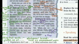 Enterprise 2 | SB | Unit 6 | чтение и разбор текста What Do the Stars Eat -2