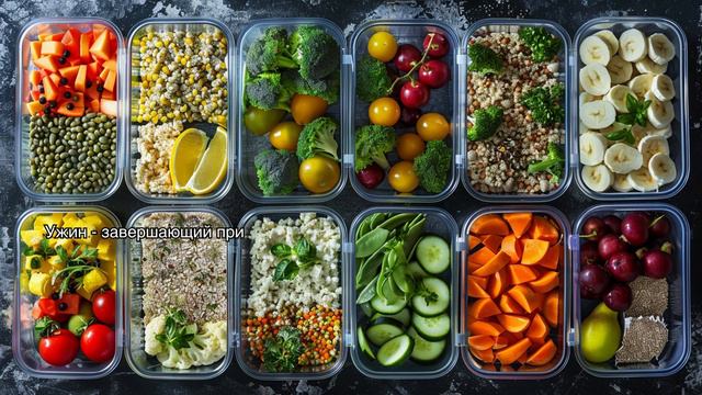 Как создать разнообразное и сбалансированное меню на каждую неделю: планирование здорового питания смотреть онлайн