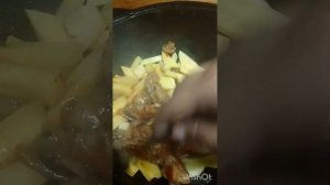 СВИННАЯ ГРУДИНКА С ШАМПИНЬОНАМИ В КАЗАНЕ!!! ?????
